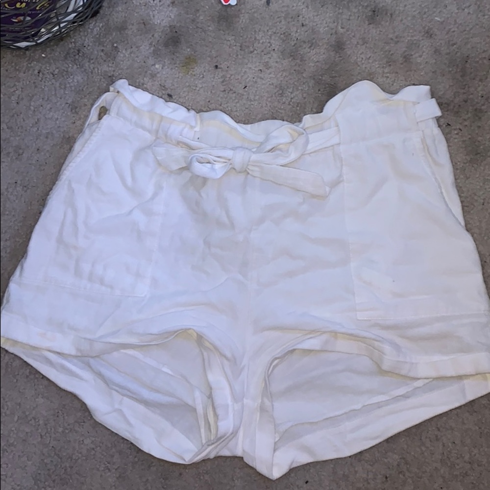 white shorts